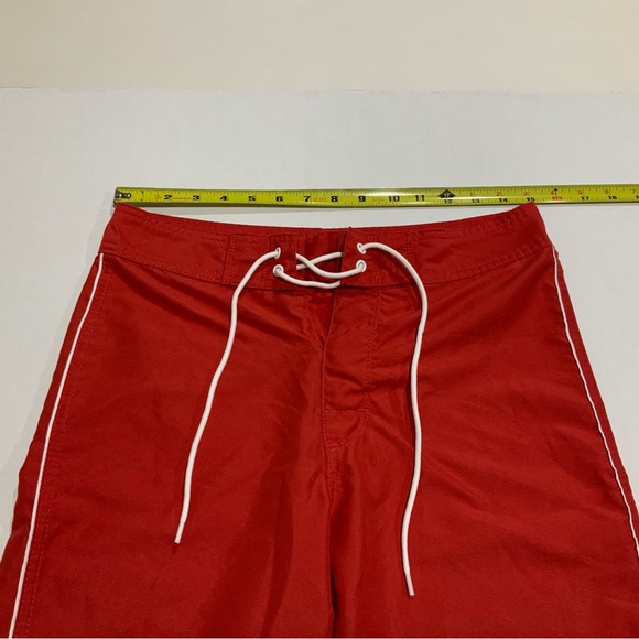 Old Navy California Red Board Shorts . Size 28 - Picture 6 of 6